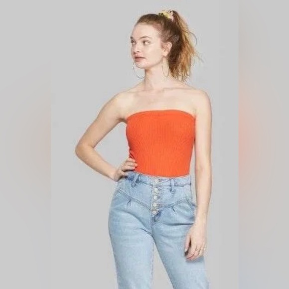 wild fable Tops - Wild Fable Ribbed Bodysuit